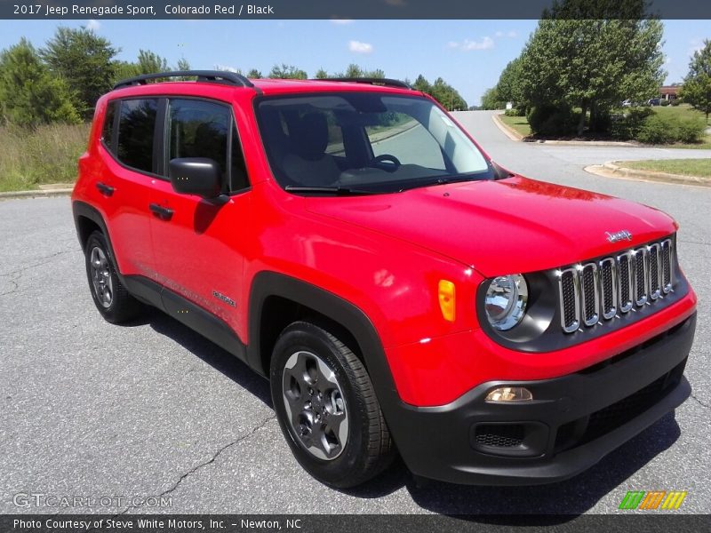 Colorado Red / Black 2017 Jeep Renegade Sport