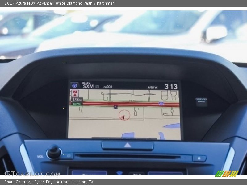 White Diamond Pearl / Parchment 2017 Acura MDX Advance