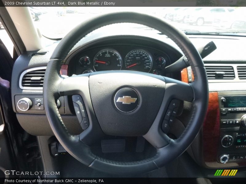 Dark Blue Metallic / Ebony 2009 Chevrolet Suburban LT 4x4