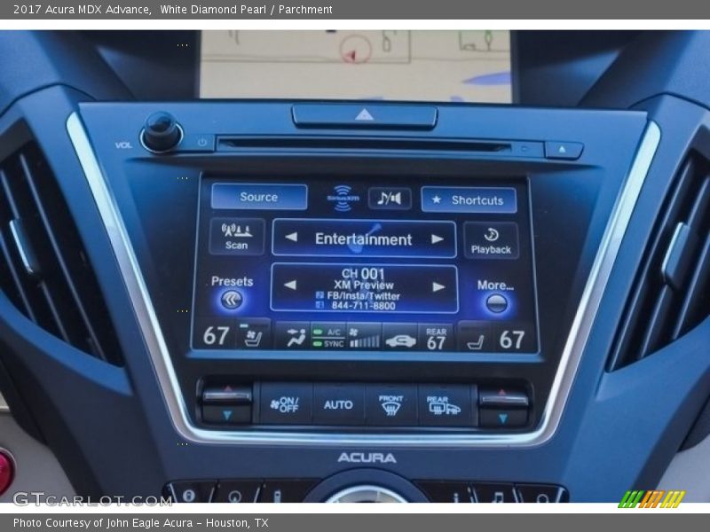 White Diamond Pearl / Parchment 2017 Acura MDX Advance