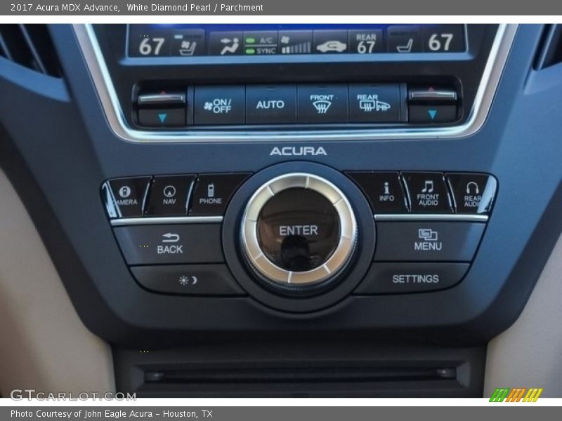 White Diamond Pearl / Parchment 2017 Acura MDX Advance