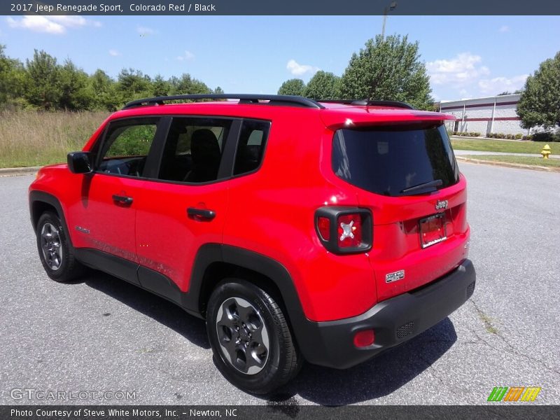 Colorado Red / Black 2017 Jeep Renegade Sport