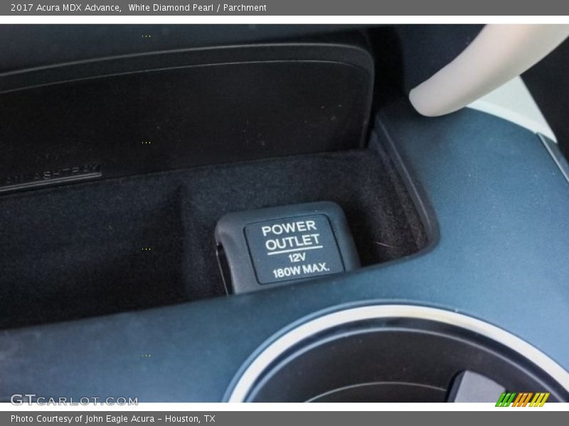 White Diamond Pearl / Parchment 2017 Acura MDX Advance