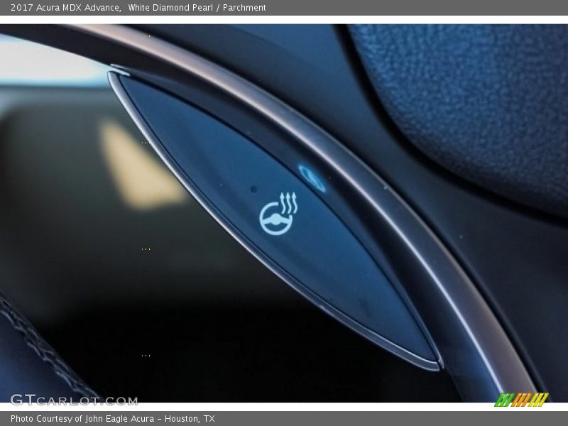 White Diamond Pearl / Parchment 2017 Acura MDX Advance