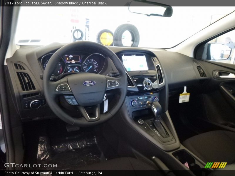 Shadow Black / Charcoal Black 2017 Ford Focus SEL Sedan