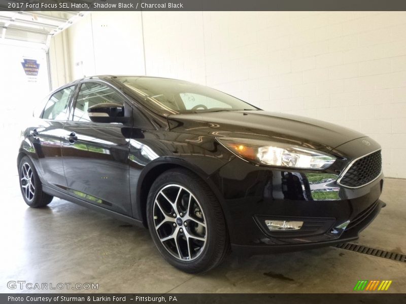 Shadow Black / Charcoal Black 2017 Ford Focus SEL Hatch