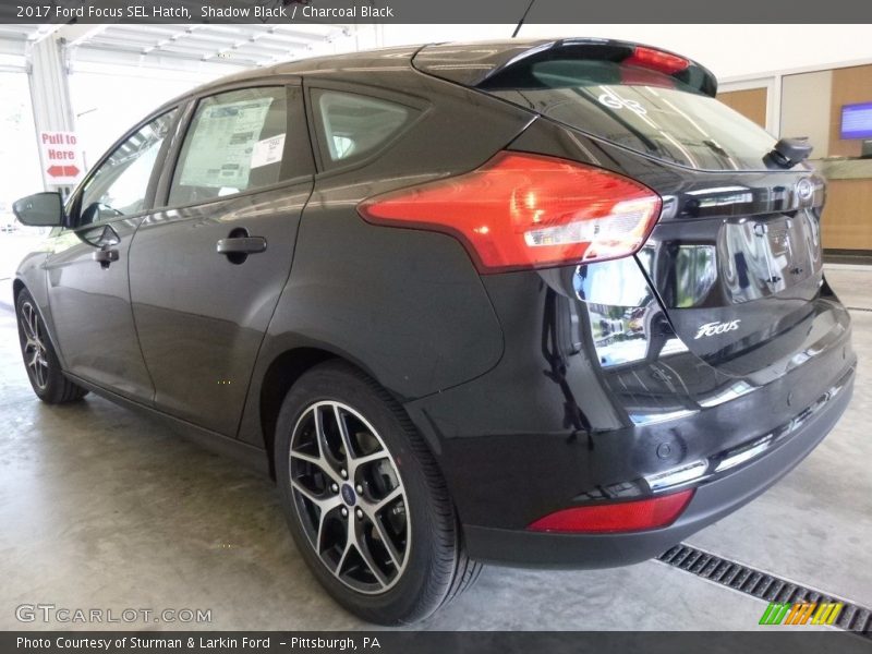 Shadow Black / Charcoal Black 2017 Ford Focus SEL Hatch