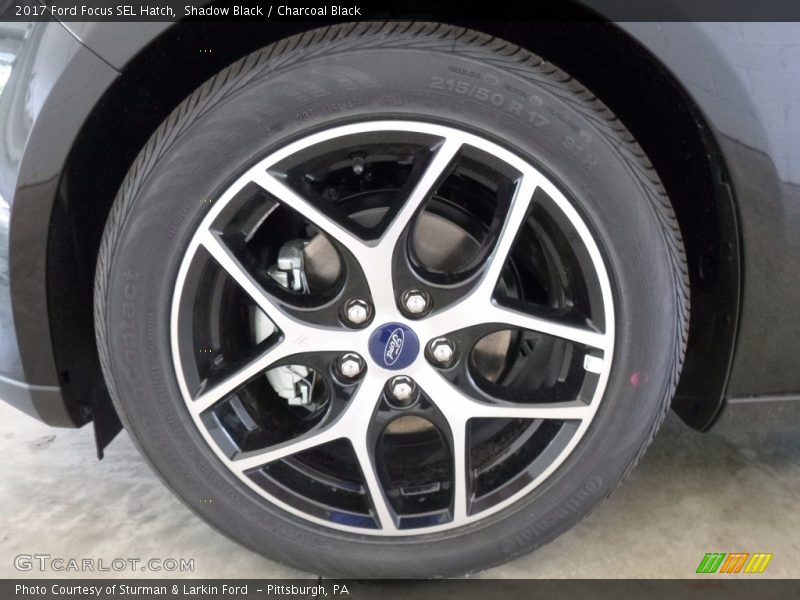 Shadow Black / Charcoal Black 2017 Ford Focus SEL Hatch