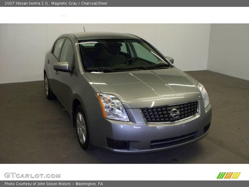 Magnetic Gray / Charcoal/Steel 2007 Nissan Sentra 2.0