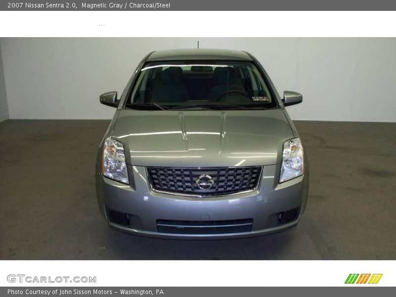 Magnetic Gray / Charcoal/Steel 2007 Nissan Sentra 2.0
