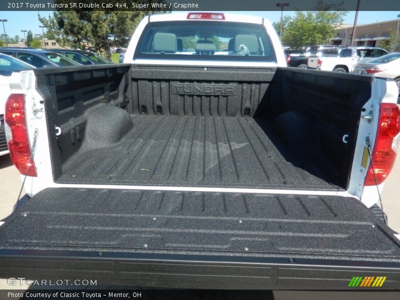 Super White / Graphite 2017 Toyota Tundra SR Double Cab 4x4