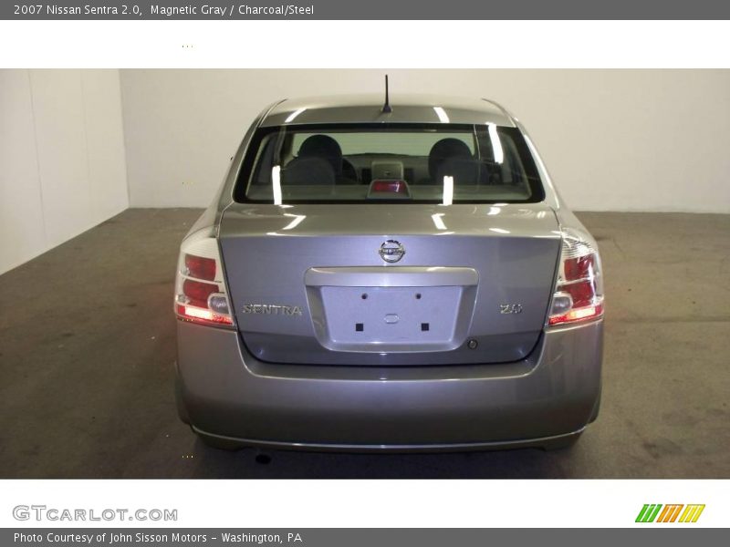 Magnetic Gray / Charcoal/Steel 2007 Nissan Sentra 2.0