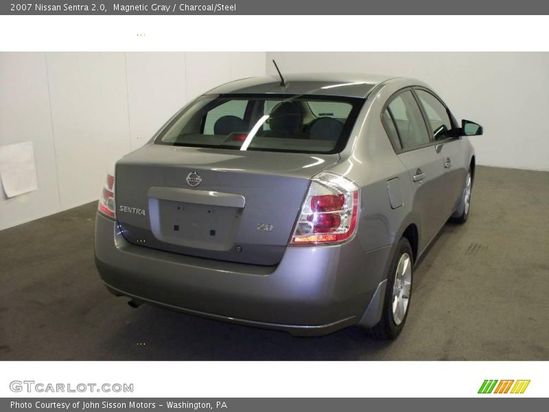 Magnetic Gray / Charcoal/Steel 2007 Nissan Sentra 2.0