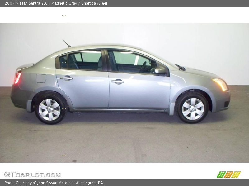 Magnetic Gray / Charcoal/Steel 2007 Nissan Sentra 2.0