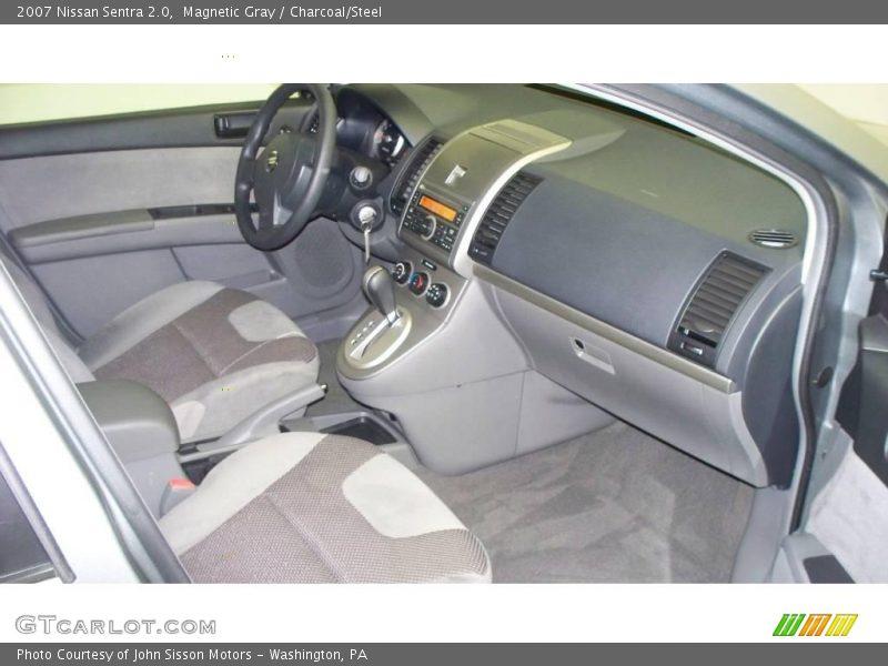Magnetic Gray / Charcoal/Steel 2007 Nissan Sentra 2.0