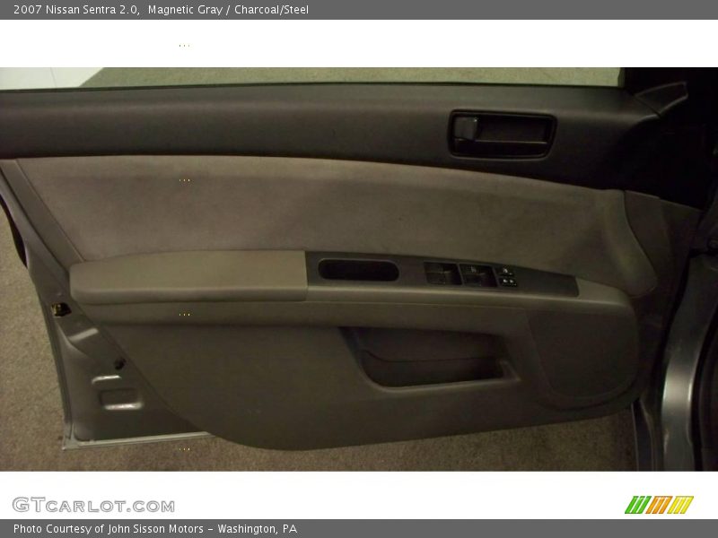 Magnetic Gray / Charcoal/Steel 2007 Nissan Sentra 2.0