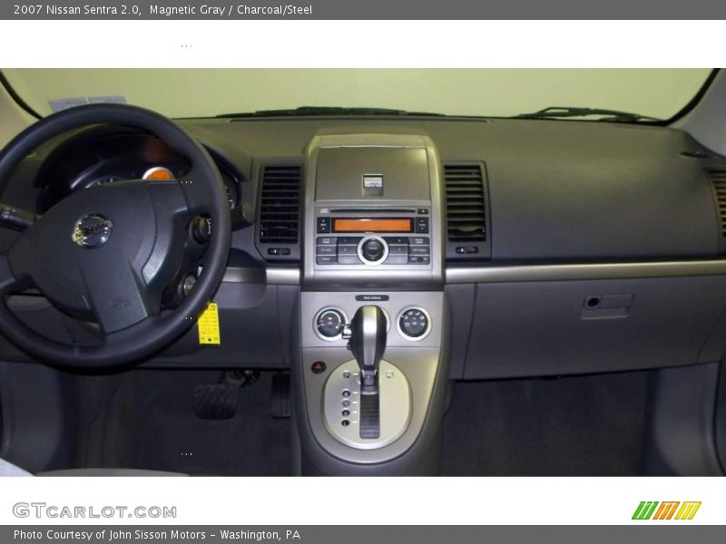 Magnetic Gray / Charcoal/Steel 2007 Nissan Sentra 2.0