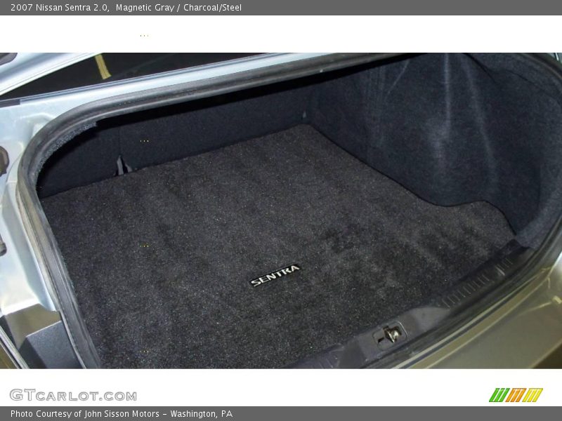 Magnetic Gray / Charcoal/Steel 2007 Nissan Sentra 2.0