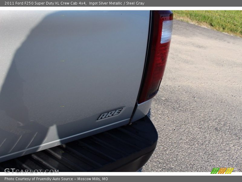 Ingot Silver Metallic / Steel Gray 2011 Ford F250 Super Duty XL Crew Cab 4x4