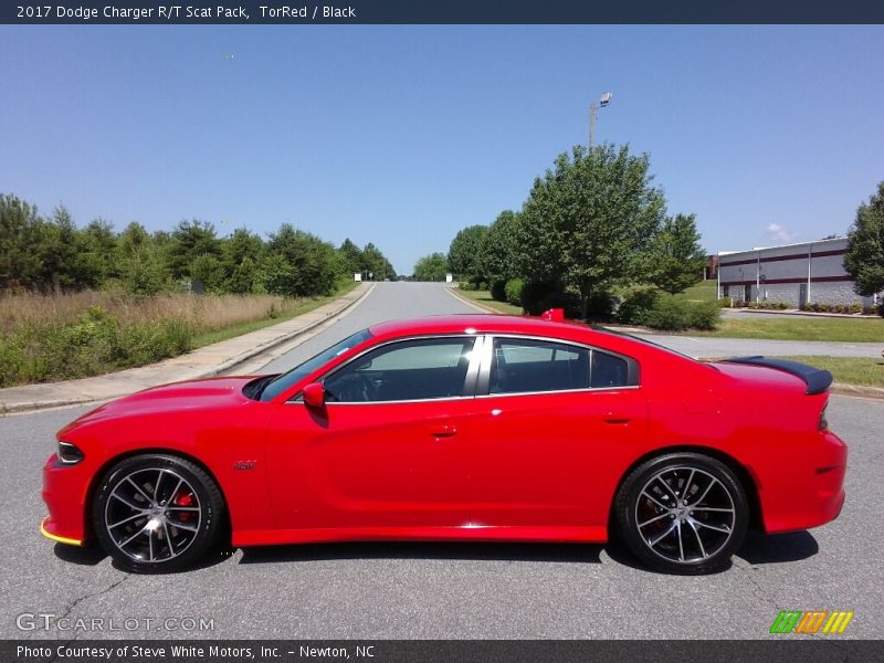 TorRed / Black 2017 Dodge Charger R/T Scat Pack