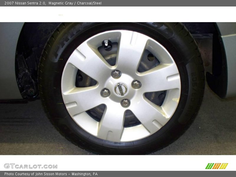Magnetic Gray / Charcoal/Steel 2007 Nissan Sentra 2.0