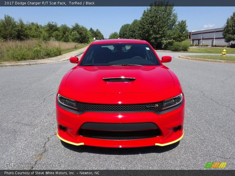 TorRed / Black 2017 Dodge Charger R/T Scat Pack