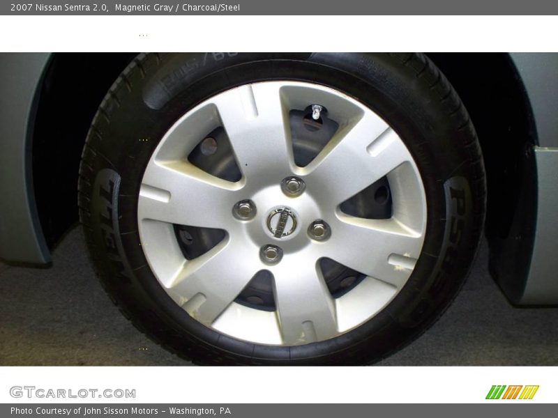 Magnetic Gray / Charcoal/Steel 2007 Nissan Sentra 2.0