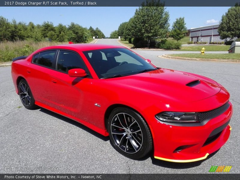 TorRed / Black 2017 Dodge Charger R/T Scat Pack