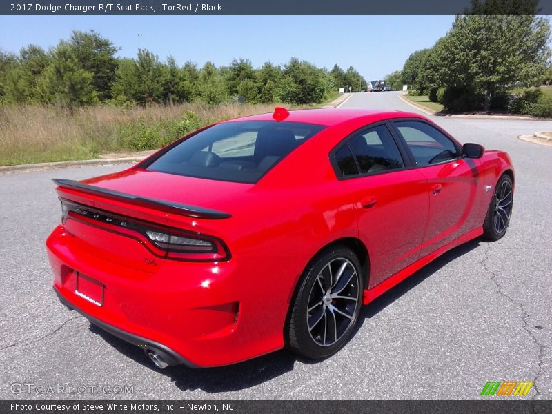 TorRed / Black 2017 Dodge Charger R/T Scat Pack