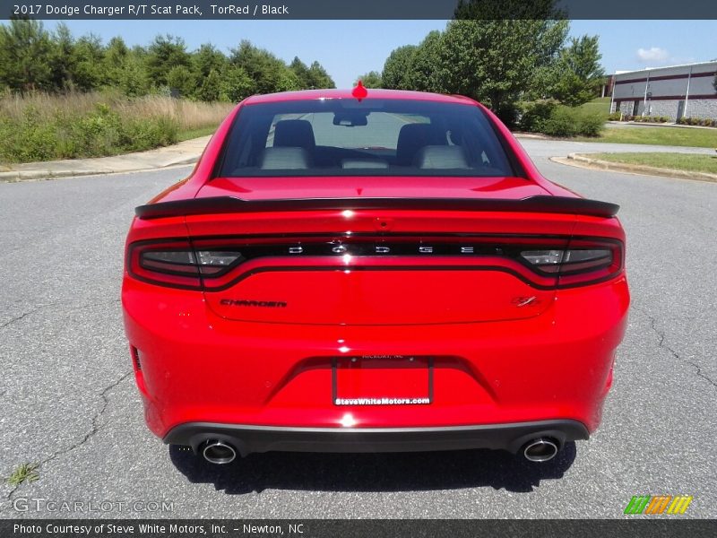 TorRed / Black 2017 Dodge Charger R/T Scat Pack
