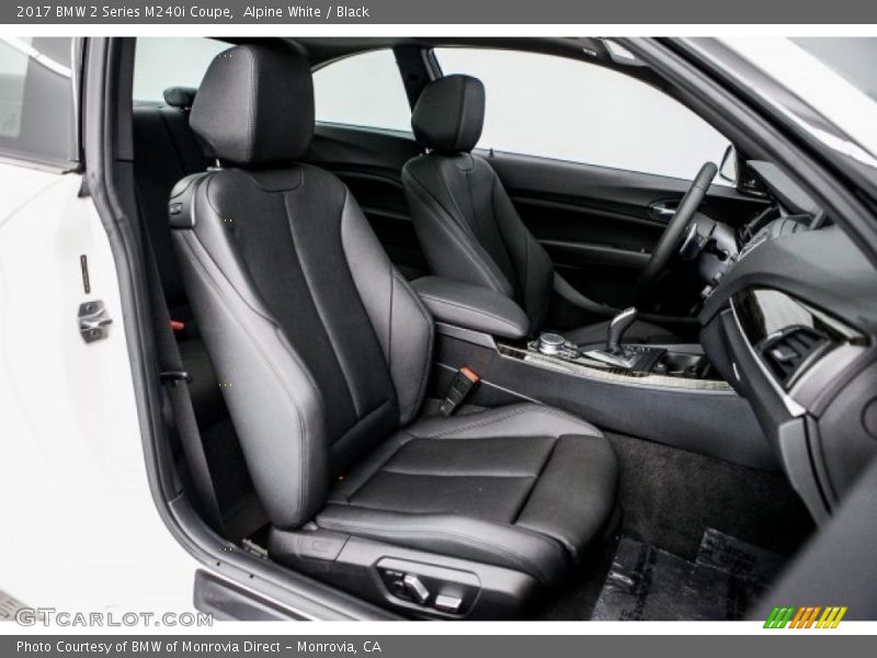 Alpine White / Black 2017 BMW 2 Series M240i Coupe