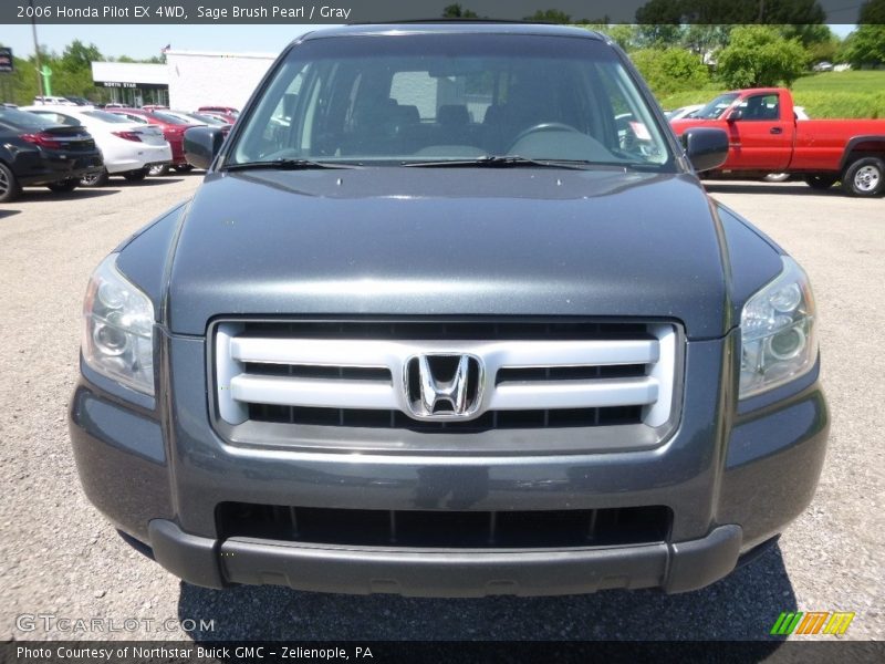 Sage Brush Pearl / Gray 2006 Honda Pilot EX 4WD