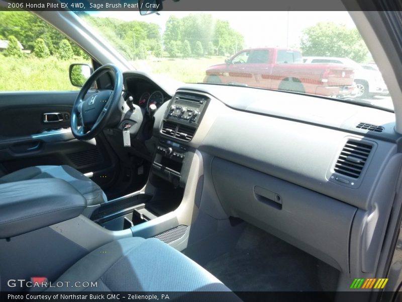 Sage Brush Pearl / Gray 2006 Honda Pilot EX 4WD