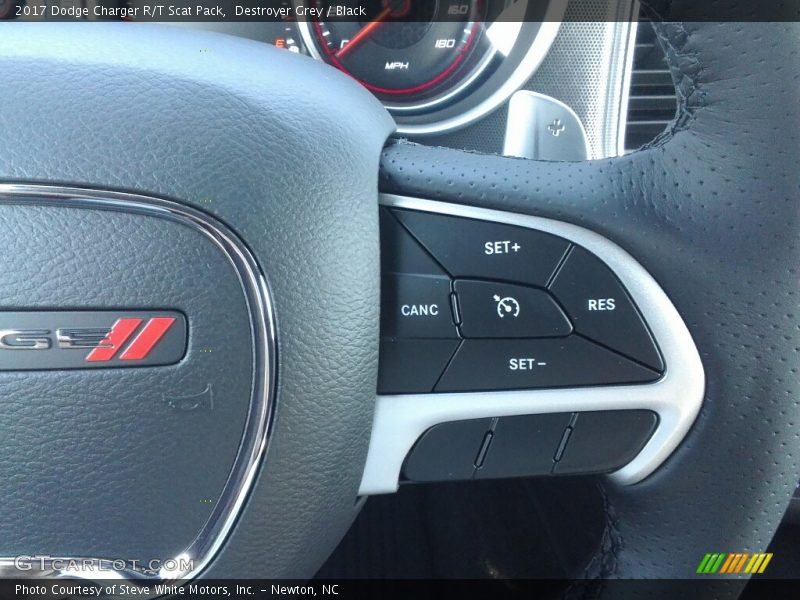Controls of 2017 Charger R/T Scat Pack