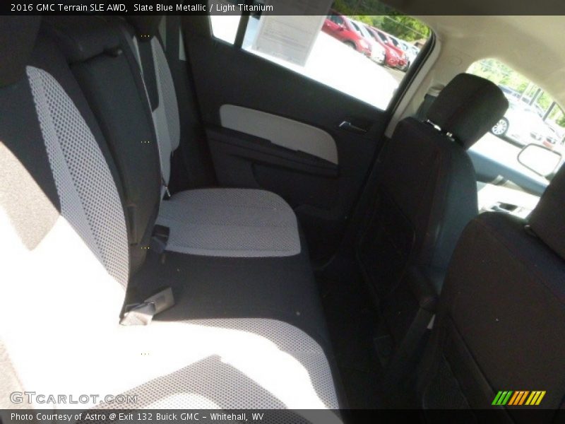 Slate Blue Metallic / Light Titanium 2016 GMC Terrain SLE AWD