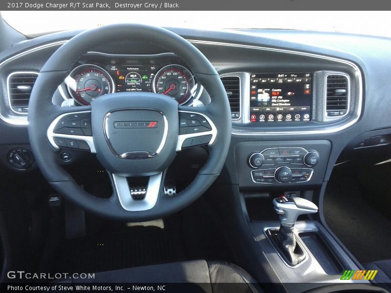 Dashboard of 2017 Charger R/T Scat Pack