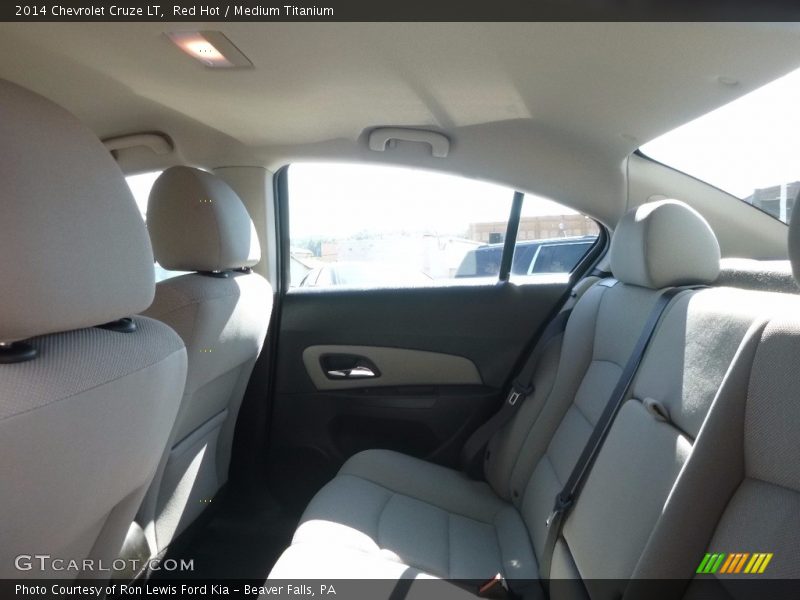 Red Hot / Medium Titanium 2014 Chevrolet Cruze LT