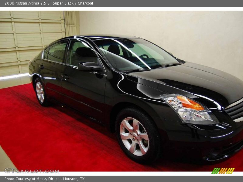 Super Black / Charcoal 2008 Nissan Altima 2.5 S
