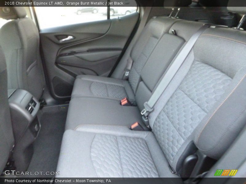 Orange Burst Metallic / Jet Black 2018 Chevrolet Equinox LT AWD