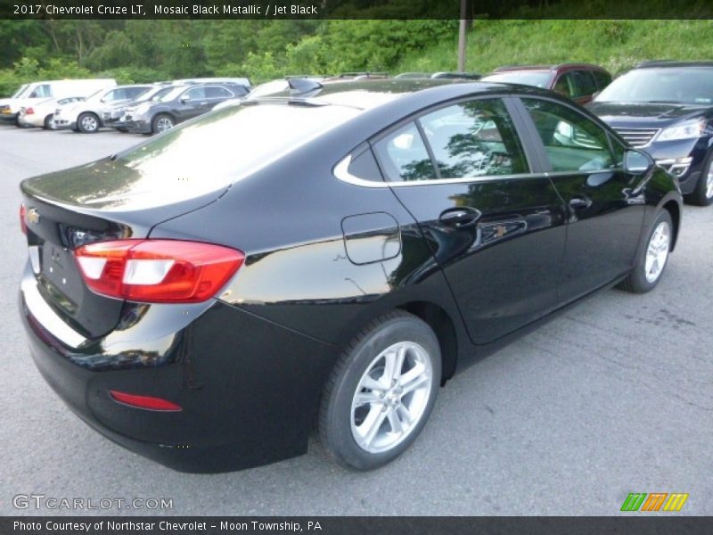 Mosaic Black Metallic / Jet Black 2017 Chevrolet Cruze LT