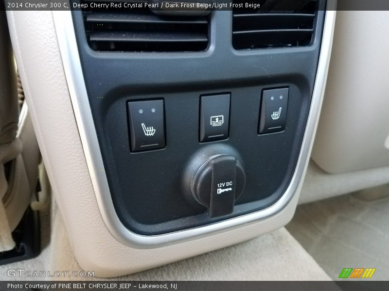 Deep Cherry Red Crystal Pearl / Dark Frost Beige/Light Frost Beige 2014 Chrysler 300 C