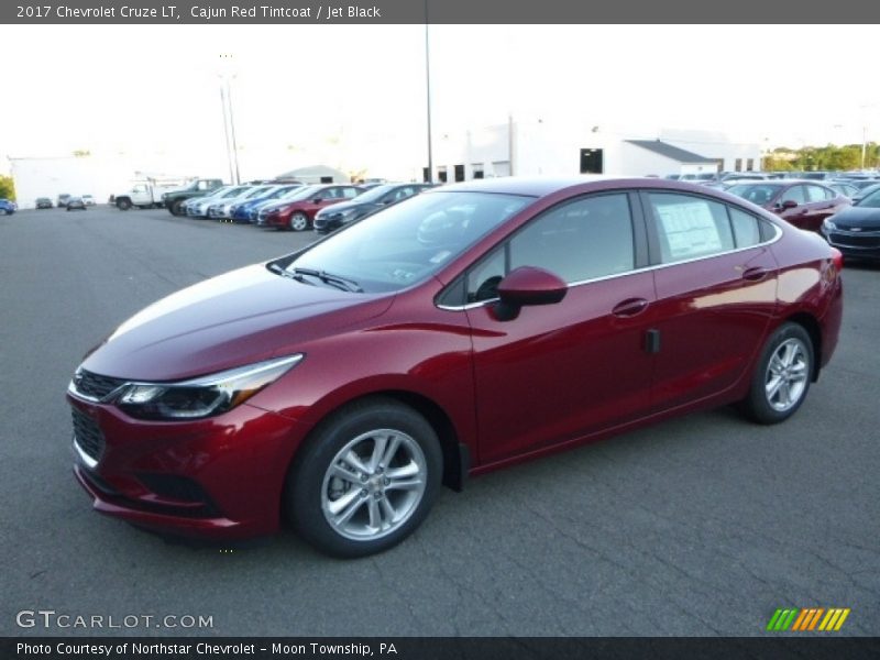 Cajun Red Tintcoat / Jet Black 2017 Chevrolet Cruze LT