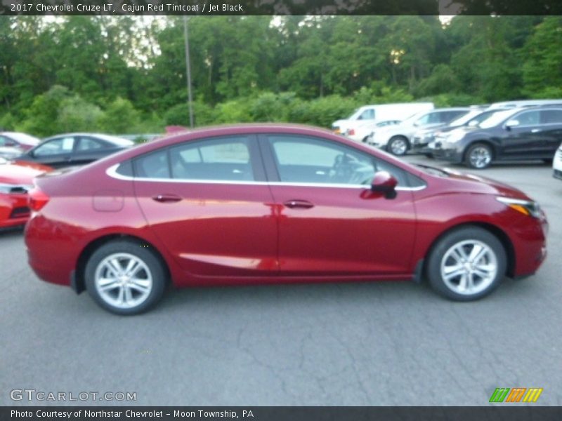 Cajun Red Tintcoat / Jet Black 2017 Chevrolet Cruze LT
