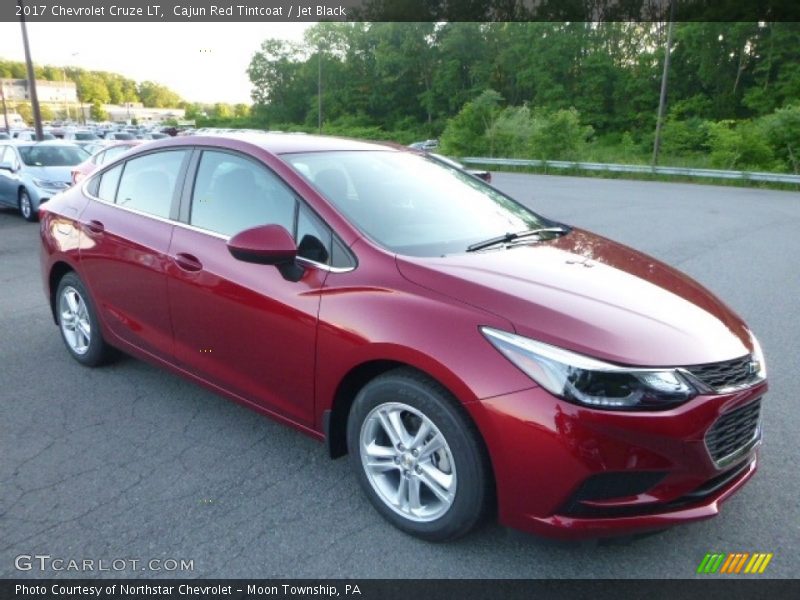 Cajun Red Tintcoat / Jet Black 2017 Chevrolet Cruze LT