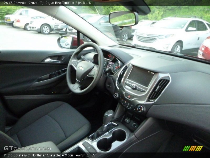 Cajun Red Tintcoat / Jet Black 2017 Chevrolet Cruze LT