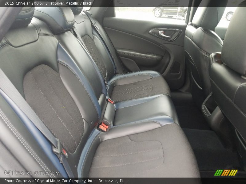 Billet Silver Metallic / Black 2015 Chrysler 200 S