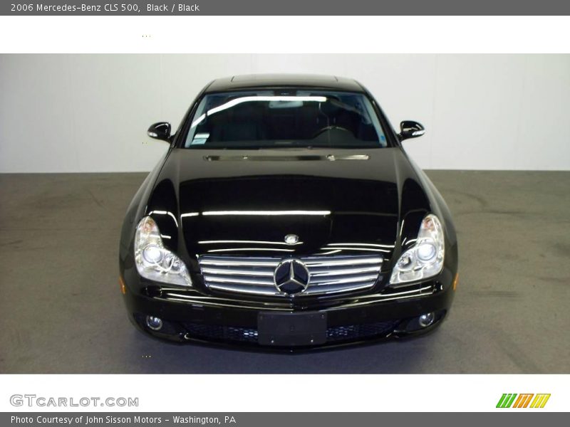 Black / Black 2006 Mercedes-Benz CLS 500