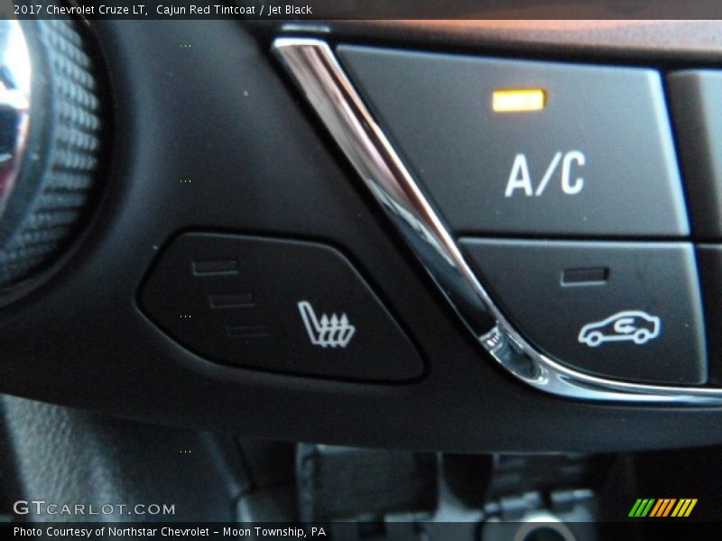 Cajun Red Tintcoat / Jet Black 2017 Chevrolet Cruze LT