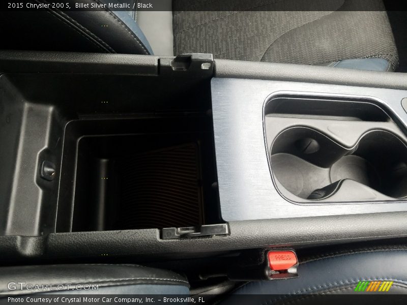 Billet Silver Metallic / Black 2015 Chrysler 200 S