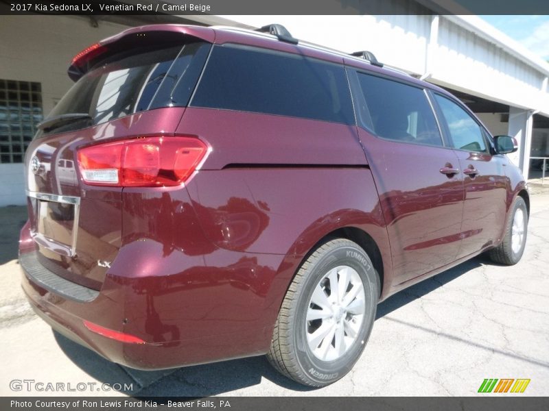 Venetian Red / Camel Beige 2017 Kia Sedona LX